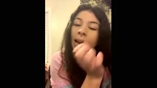 Shy brunette homemade amateur webcam teen