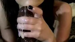 BBC Handjob Cum Explosion