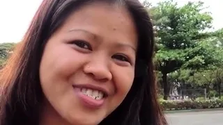 Breathtaking japanese floosy Olivia bends down for sex