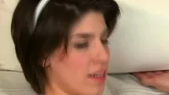 Two hot nurses are sucking a big cock