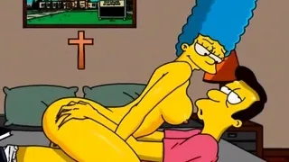 Marge Simpson hentai MILF