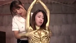 Subtitles thick lesbian Japanese milf kissing massage