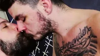 HAIRYANDRAW Inked Stud Fucks Mickey Carpathio After Blowjob