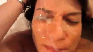 Amateur Milf anal action with facial cumshot