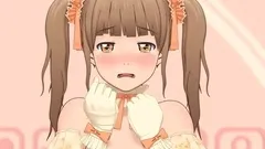 Cute hentai girl in hot hentai movie