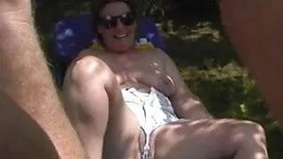 Fun at a Nudist rally 25