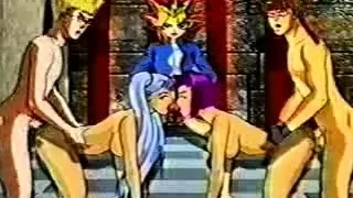 Hentai chick enjoys anal sex at the gym