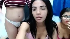 HOt and HOt Lesbian Teen dancing Naked on Webcam