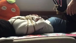Japanese woman bdsm gagging