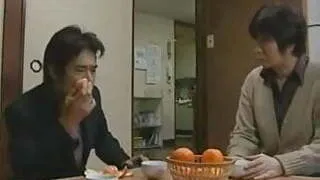 Japanese girl with her father