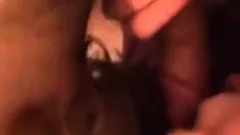 Sucks a cock and talks to her husband