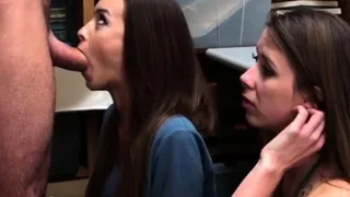 Teens caught skipping school and fake police anal xxx Both s