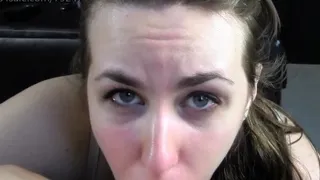 Czech amateur blowjob and fucking POV in public