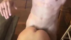 Sexy brunette wife enjoys her time between interracial cocks