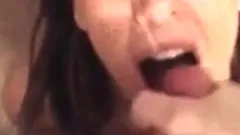 Good girls love facials and cum in their mouth