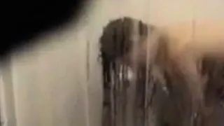 Stepson peeps at me in the bathroom