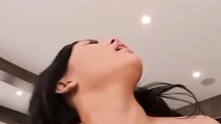 VR BANGERS Asian GF shows her special pussy tricks