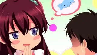 Tiny little babe girl in hentai schoolgirls and boys sex