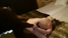 bbc makes dirty chav slut legs give way