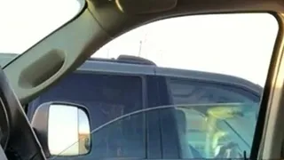 Car Flash - watched so long she needed a snack    lol