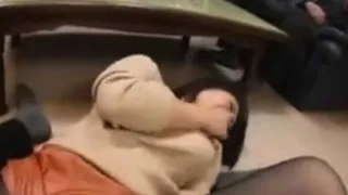 Sex Visit To Japanese Stepsister In Black Stockings