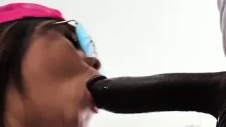 Asian Elle Voneva just loves BIG BLACK COCKS!