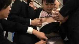 Public public sex threesome by a highway