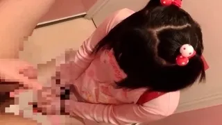 18+ Japanese Girl love to blowjob me up in the restroom