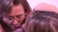 2 Matures share facial