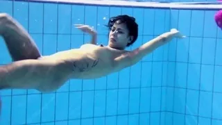 Zlata Oduvanchik underwater swimming babe