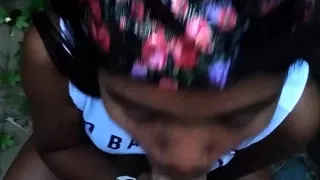 HD Heather Deep flashing on highway then gives public