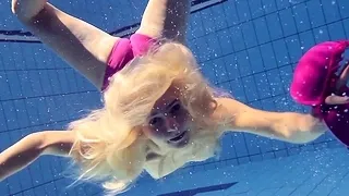 Elena Proklova underwater blonde babe