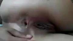 close up ass fingering