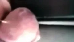 she's holding a handle on the bus and his dick!