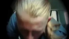 Cum to mouth of my friend again 2