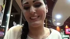 public cum eating