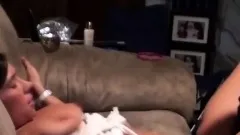 Someone's wife getting fuck while husband is out