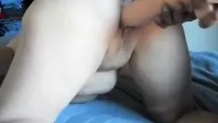 Chinese wife loves a huge dildo