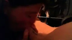 wife makes friend cum