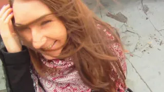 Real eurobabe gets fucked in public on spycam