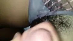 Cum On Hairy Pussy & Panty