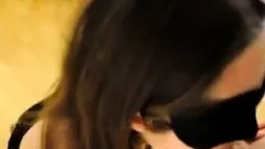 masked swedish brunette BJ and creampie