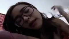 Chinese student giving a blowjob