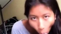 sexy asian amateur giving head