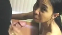 Grandpa fucks Asian Wife