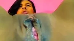 Brunette masturbation web cam