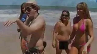 Funny report on brasilian nudist beach