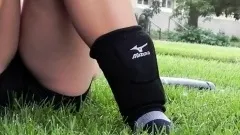 Teen Provides Nice Open Legs View