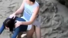 Young couple doggystyle