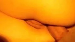 Cum in her asshole secretly and deeply